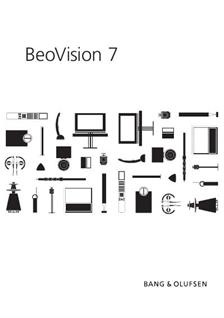 Bang & Olufsen Beovsion 7-40 manual. Camera Instructions.